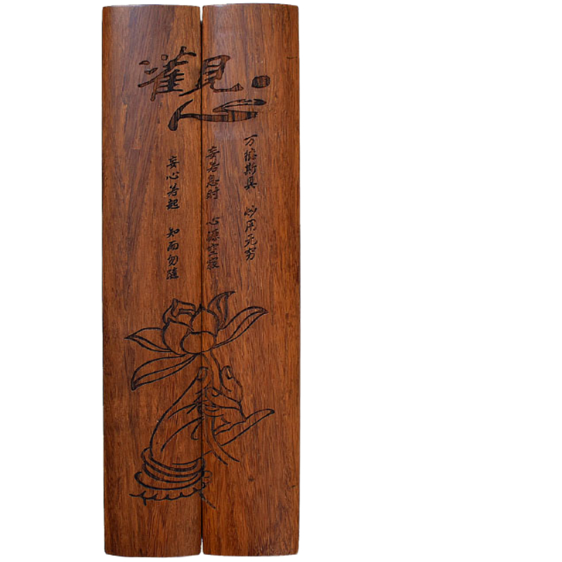 나무 Paperweights 간단한 일반적인 조각 Paperweights 중국 서예 브러쉬 그림 작품 종이 무게 스터디 룸 용품